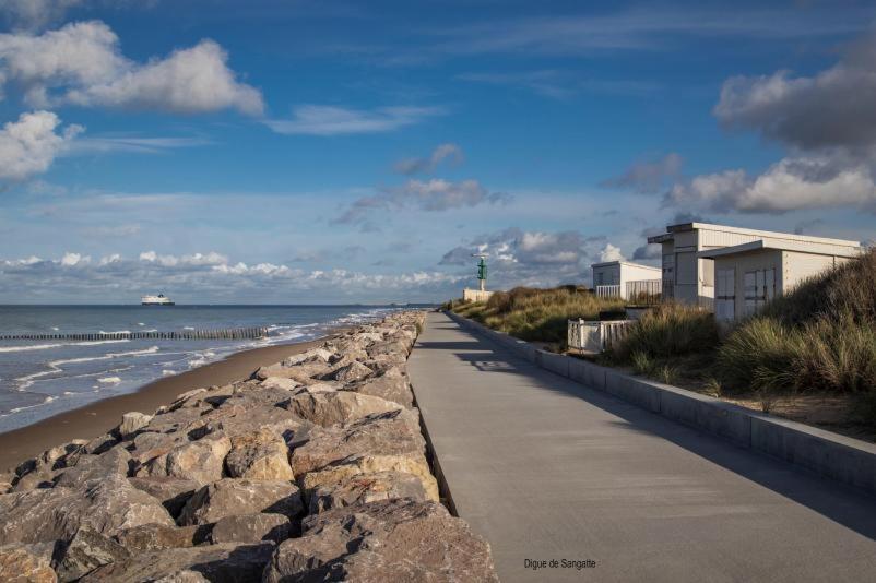 Le Clos Des Oyats A Blériot-Plage Exteriör bild