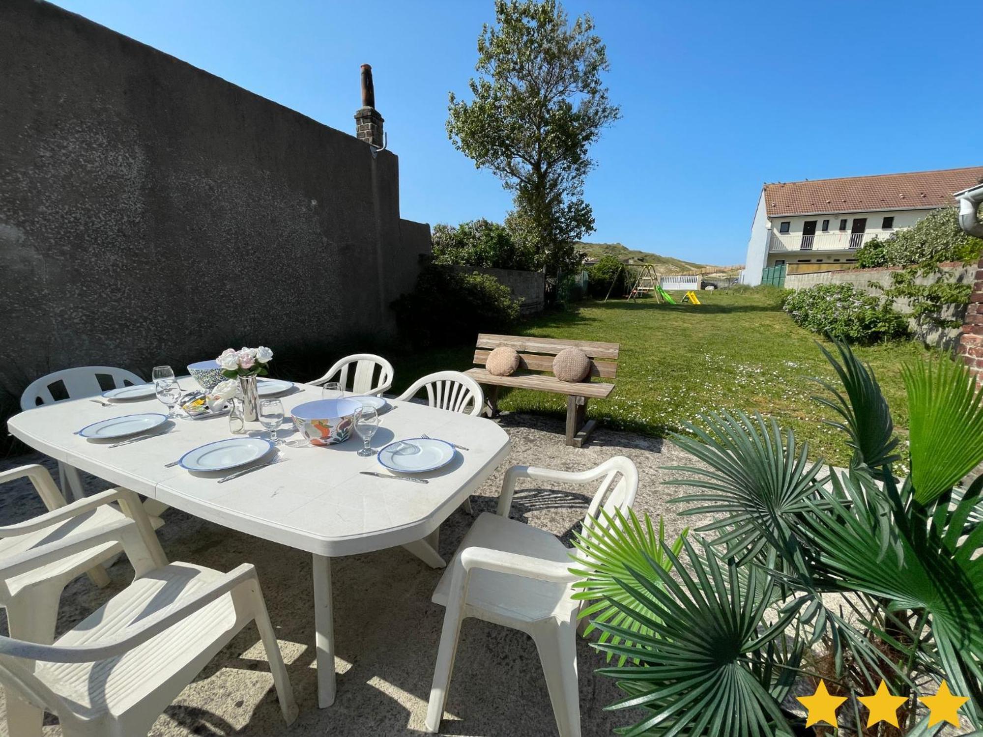 Le Clos Des Oyats A Blériot-Plage Exteriör bild